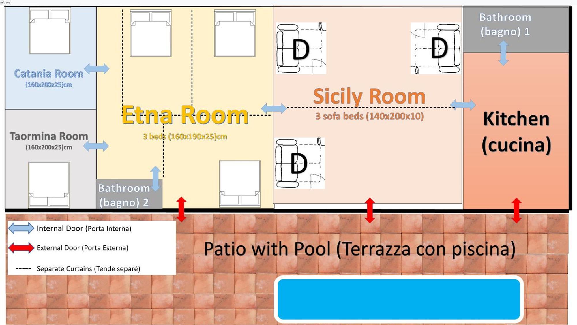 Villa Egle Belpasso, Villa Vacanza Con Piscina المظهر الخارجي الصورة