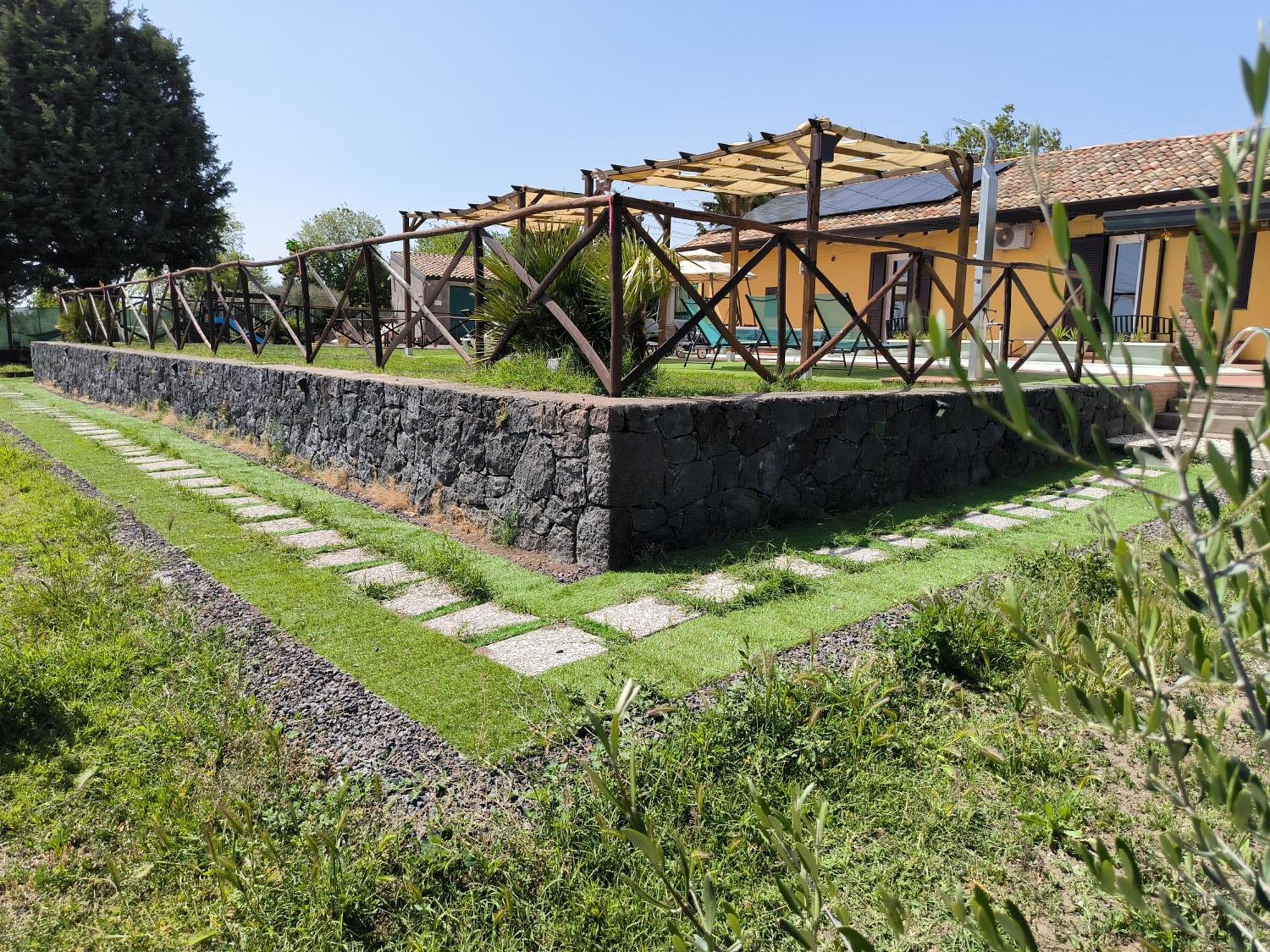 Villa Egle Belpasso, Villa Vacanza Con Piscina المظهر الخارجي الصورة