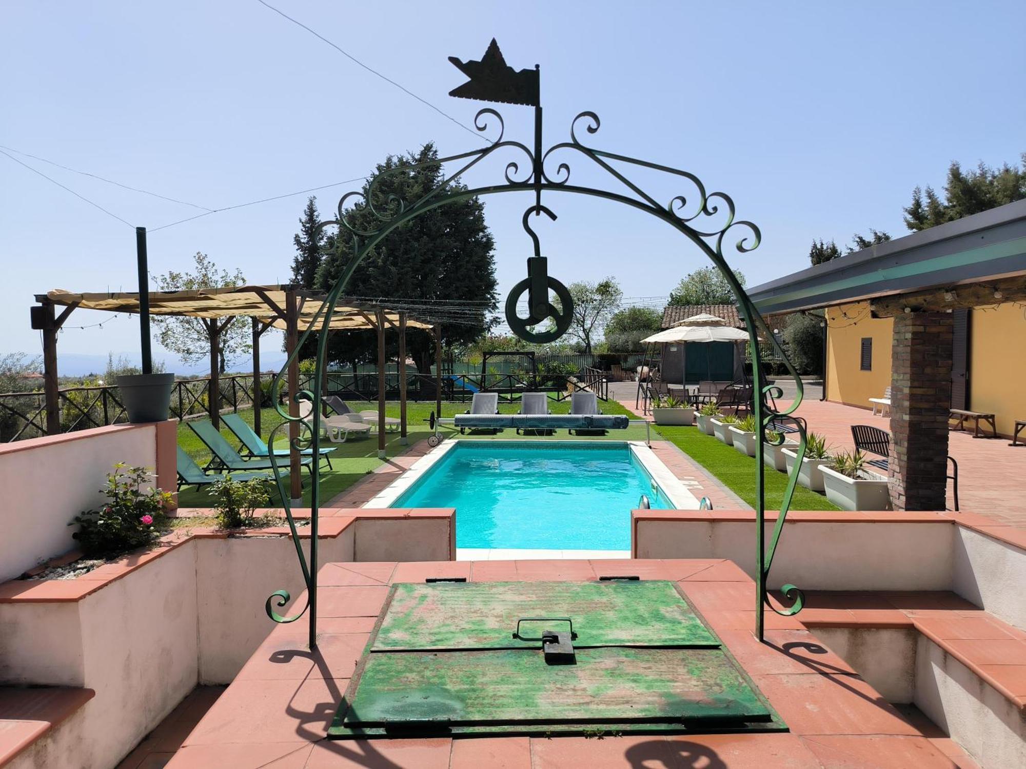 Villa Egle Belpasso, Villa Vacanza Con Piscina المظهر الخارجي الصورة