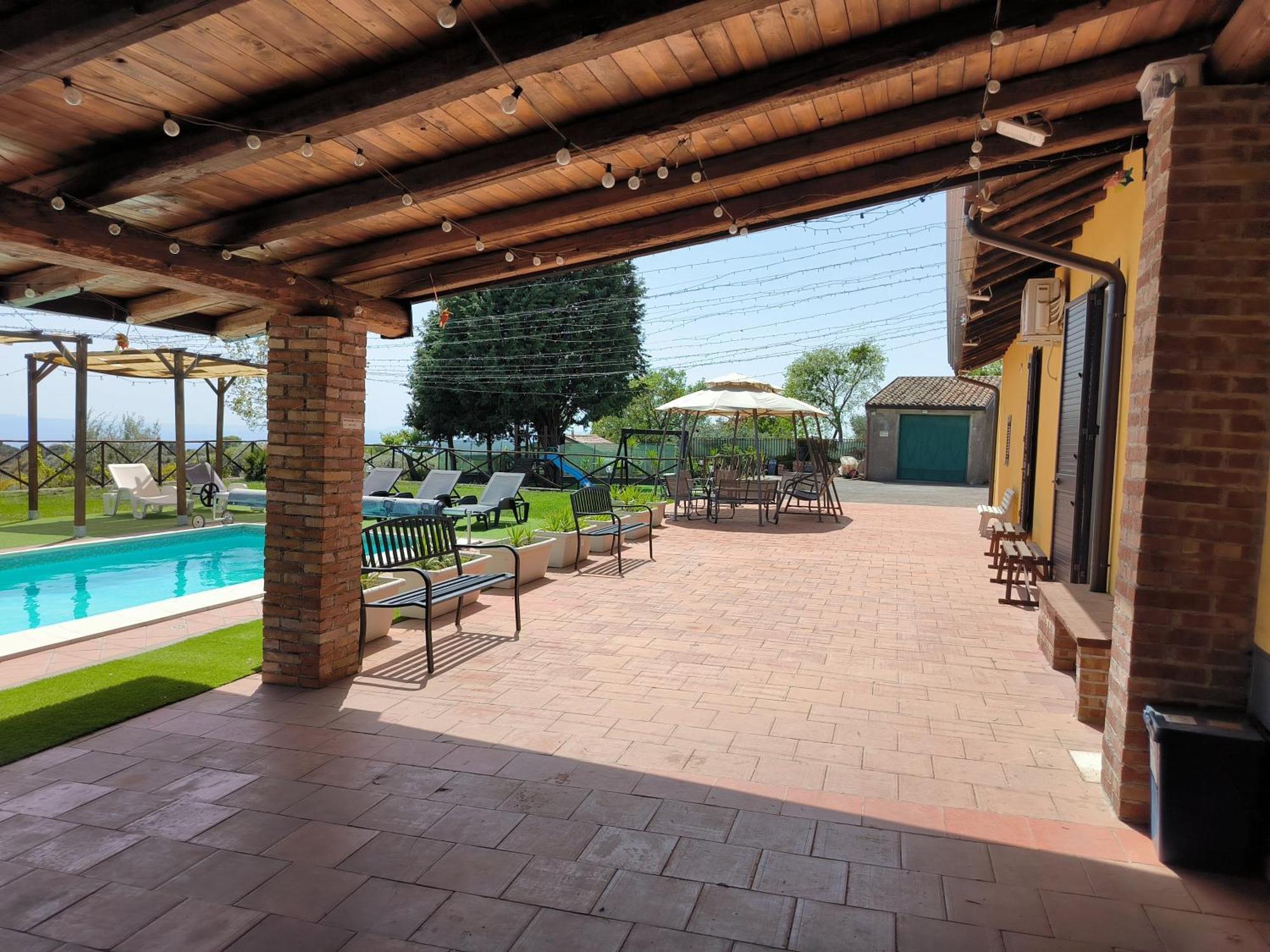 Villa Egle Belpasso, Villa Vacanza Con Piscina المظهر الخارجي الصورة