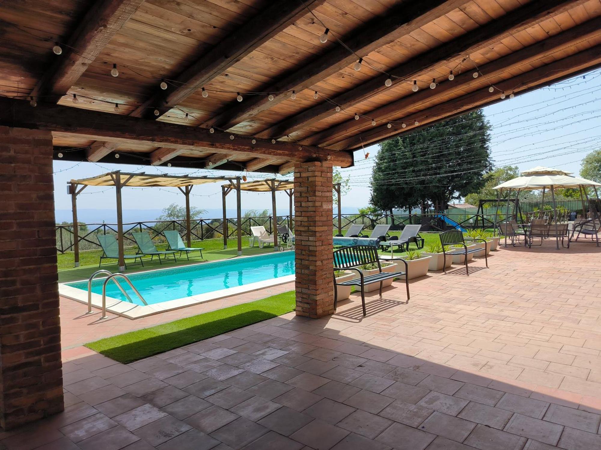 Villa Egle Belpasso, Villa Vacanza Con Piscina المظهر الخارجي الصورة
