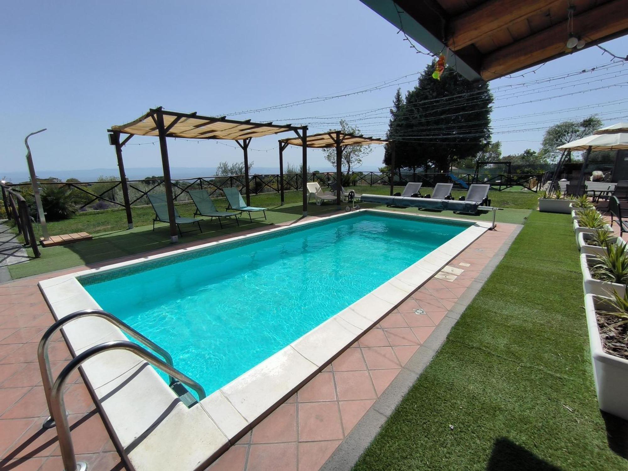 Villa Egle Belpasso, Villa Vacanza Con Piscina المظهر الخارجي الصورة
