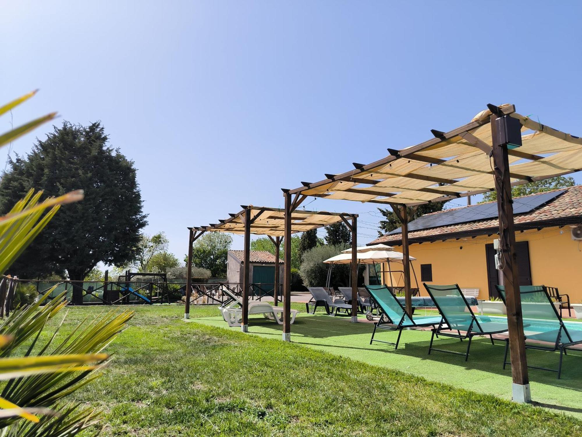 Villa Egle Belpasso, Villa Vacanza Con Piscina المظهر الخارجي الصورة